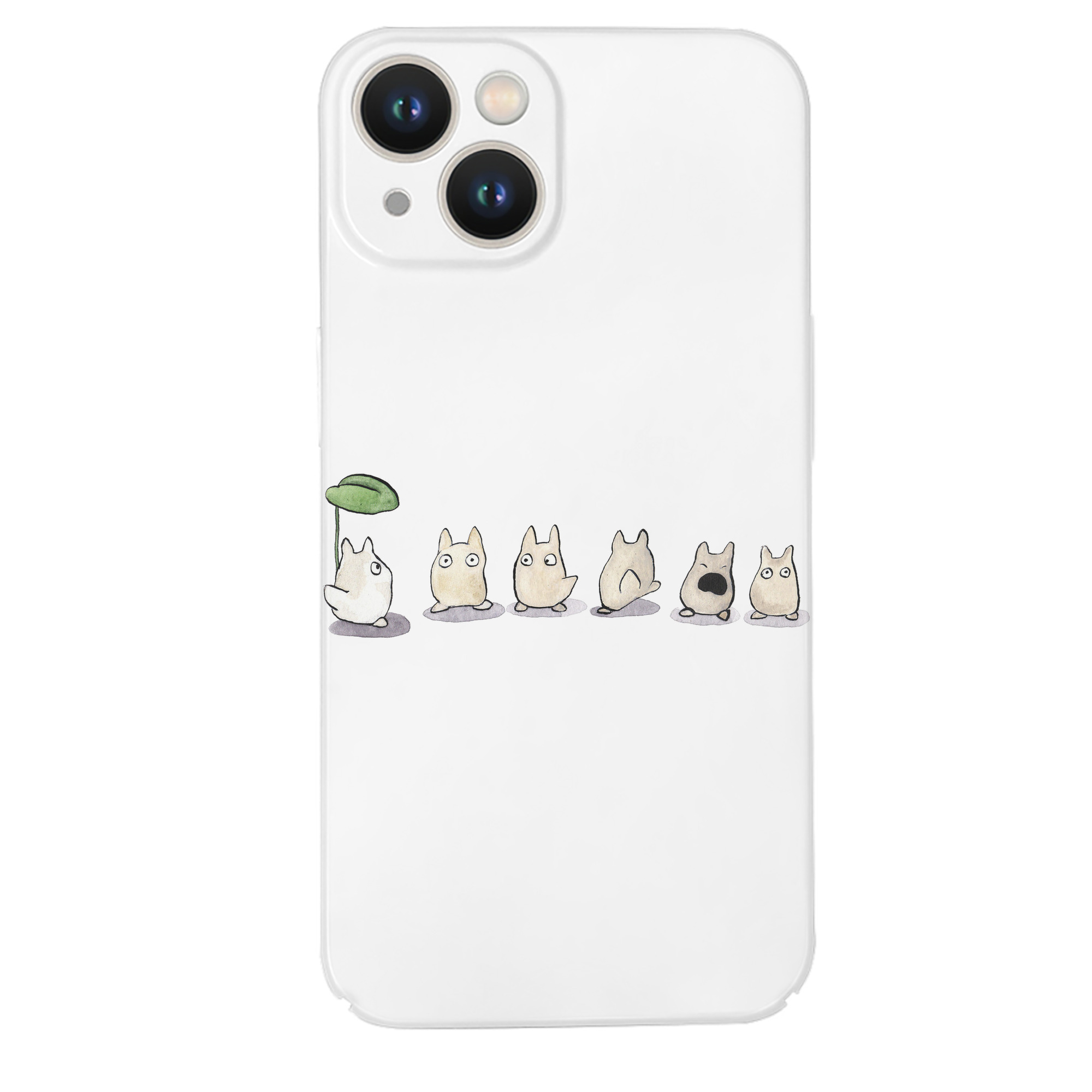 （画像用） となりのトトロ 草壁メイ 草壁サツキ My Neighbor Totoro Satsuki Kusakabe Mei Kusakabe 【iPhone 14シリーズ対応】ハードケース